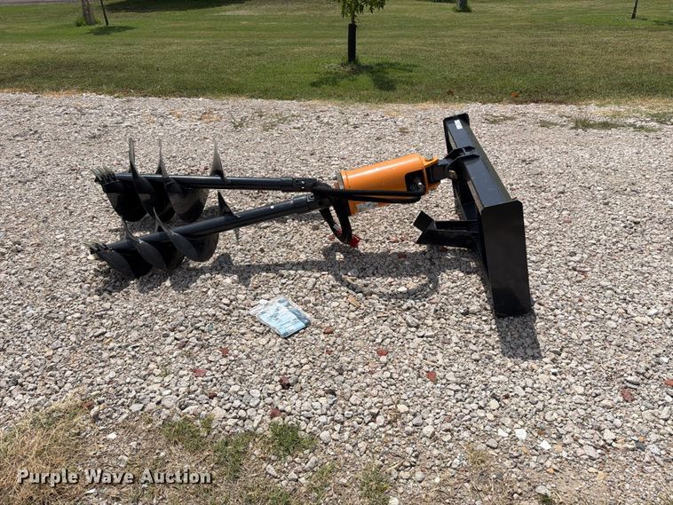 image for item MZ9925 2025 Wolverine ADB-13-1218R skid steer auger