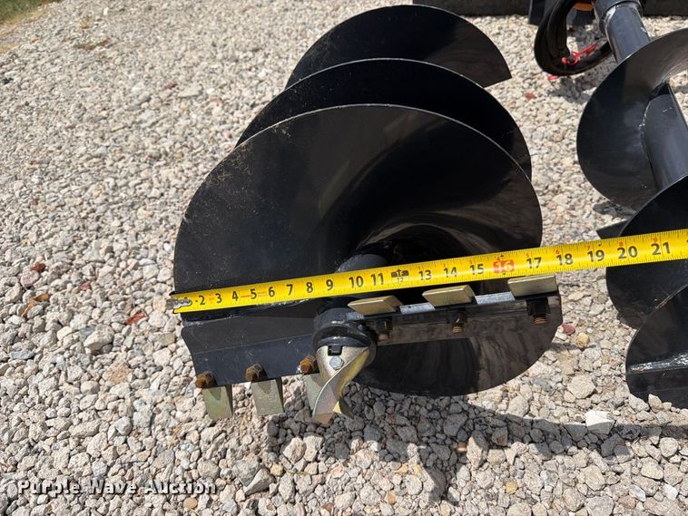 image for item MZ9925 2025 Wolverine ADB-13-1218R skid steer auger