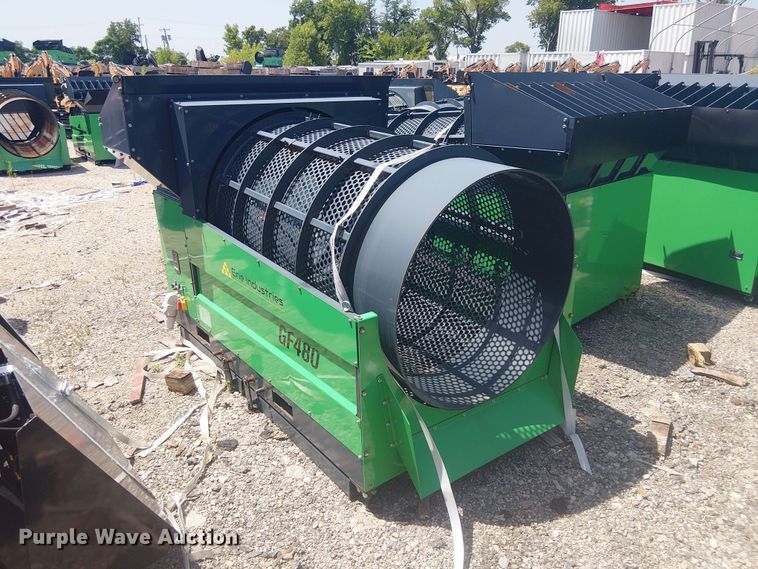 image for item NC9801 Erie Industries GF480 trommel screen