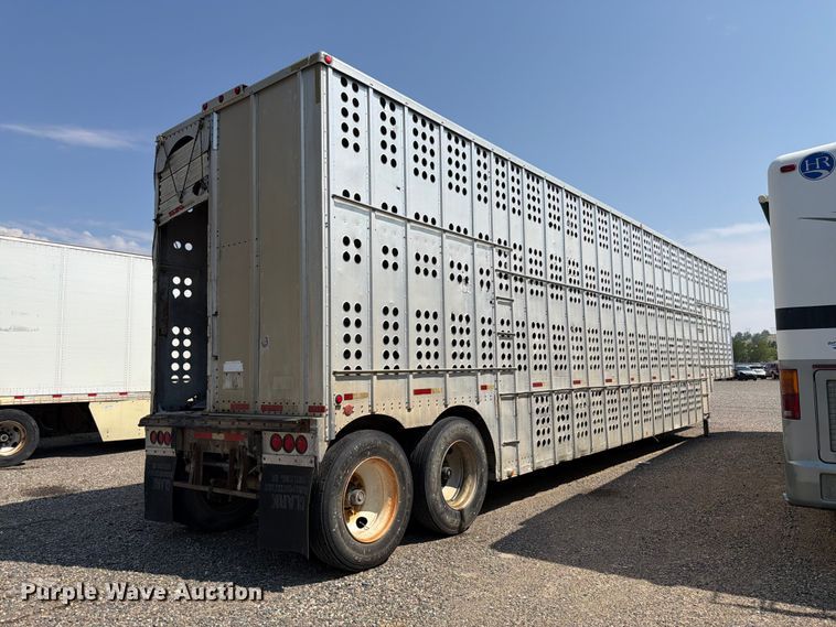 image for item YA4235 2015 Merritt livestock trailer