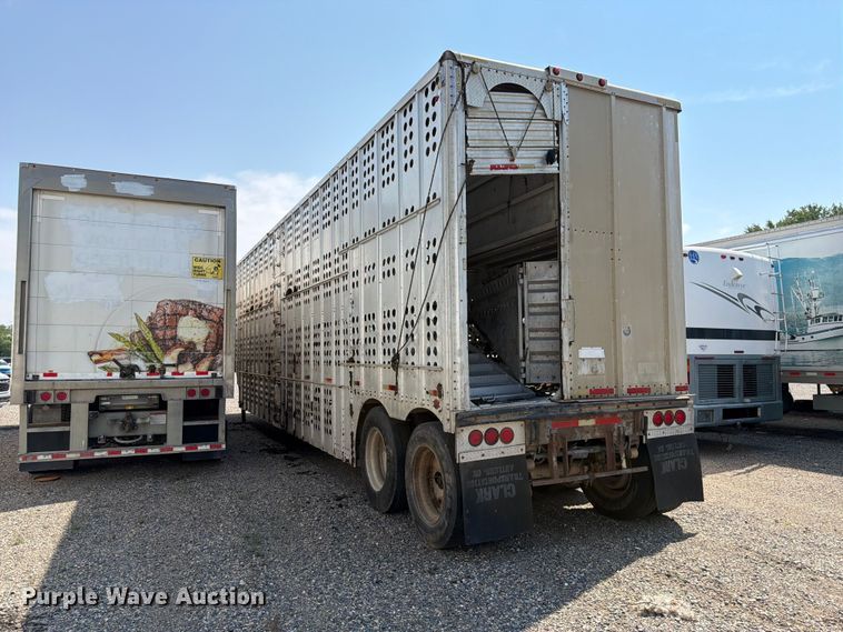 image for item YA4235 2015 Merritt livestock trailer