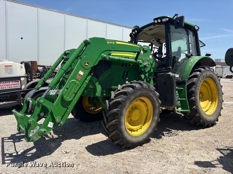 image for item YA4714 2023 John Deere 6140M MFWD tractor