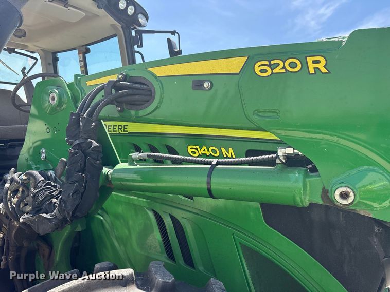 image for item YA4714 2023 John Deere 6140M MFWD tractor