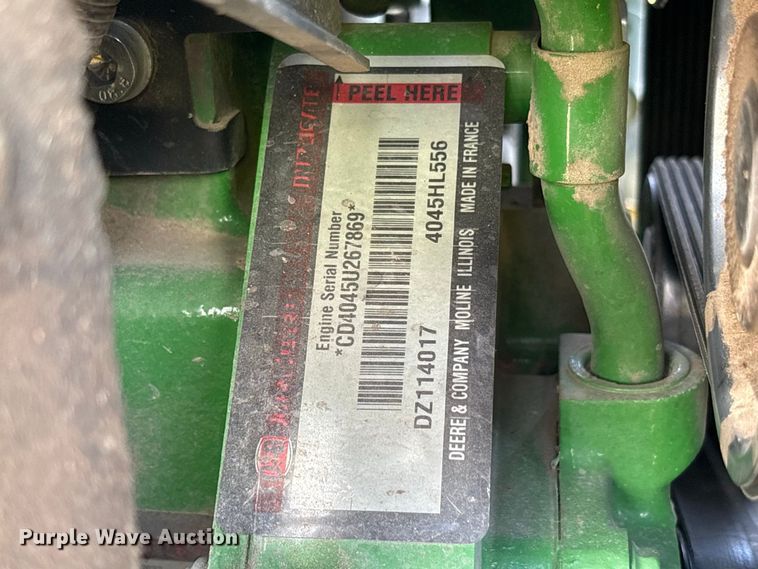 image for item YA4714 2023 John Deere 6140M MFWD tractor