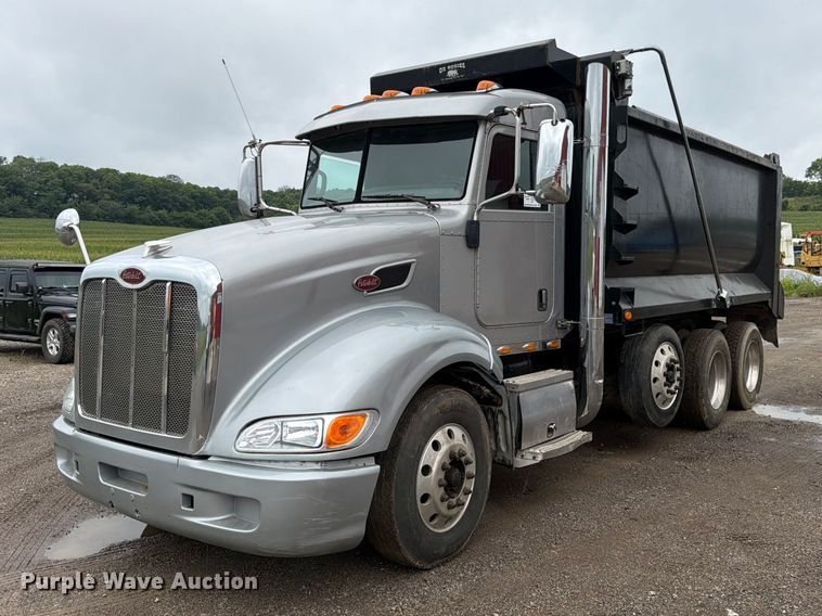 image for item DU3510 2012 Peterbilt 386 dump truck