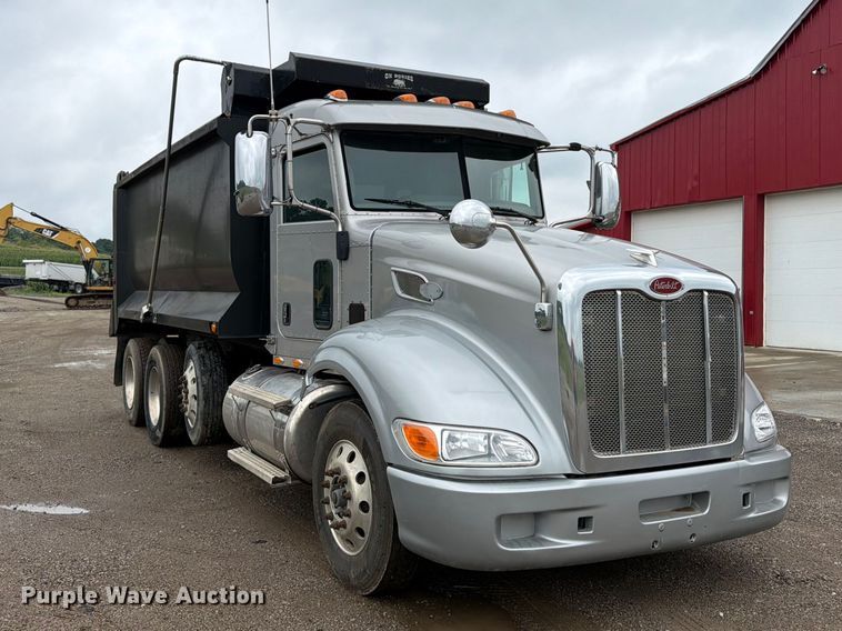 image for item DU3510 2012 Peterbilt 386 dump truck