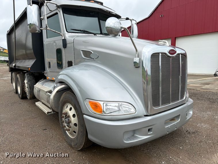 image for item DU3510 2012 Peterbilt 386 dump truck
