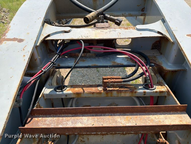 image for item DV2054 2012 Trail King Industries TK110HDG-533 lowboy equipment trailer