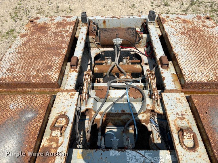 image for item DV2054 2012 Trail King Industries TK110HDG-533 lowboy equipment trailer