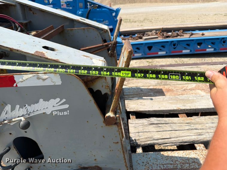 image for item DV2054 2012 Trail King Industries TK110HDG-533 lowboy equipment trailer