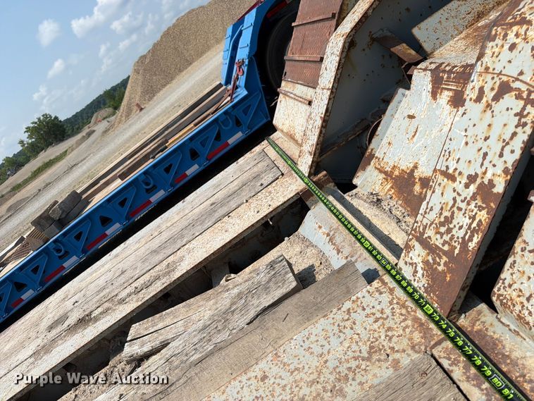 image for item DV2054 2012 Trail King Industries TK110HDG-533 lowboy equipment trailer