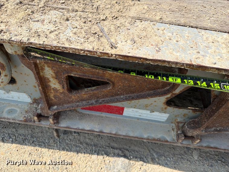 image for item DV2054 2012 Trail King Industries TK110HDG-533 lowboy equipment trailer
