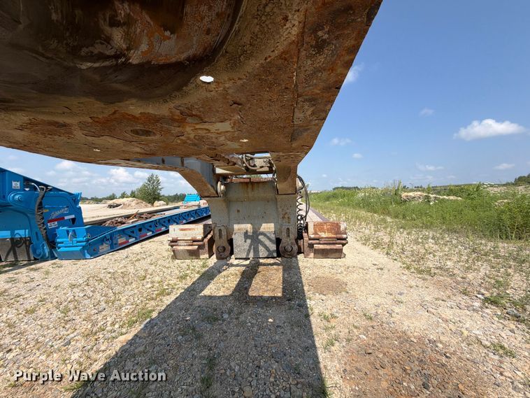 image for item DV2054 2012 Trail King Industries TK110HDG-533 lowboy equipment trailer