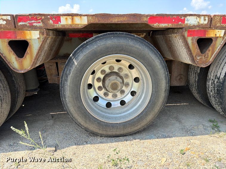 image for item DV2054 2012 Trail King Industries TK110HDG-533 lowboy equipment trailer