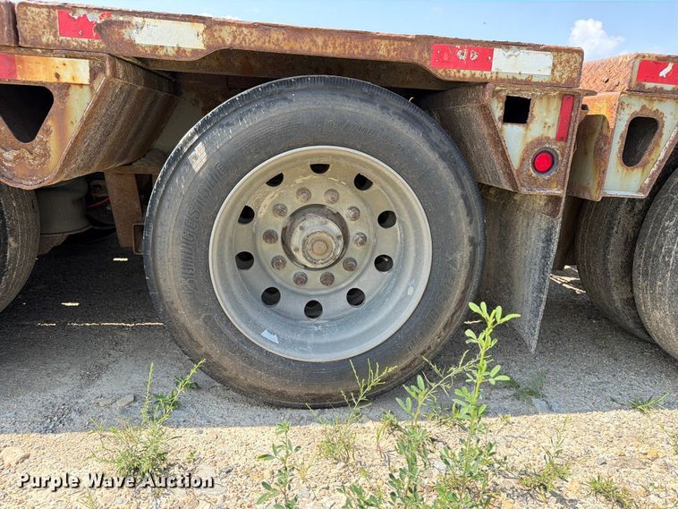 image for item DV2054 2012 Trail King Industries TK110HDG-533 lowboy equipment trailer