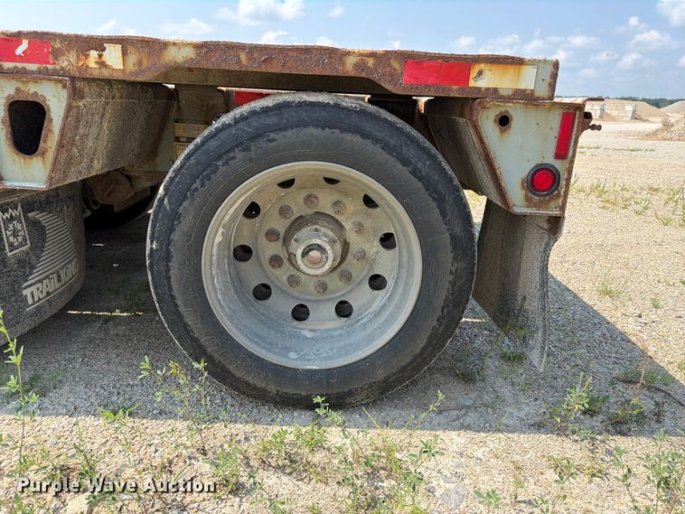 image for item DV2054 2012 Trail King Industries TK110HDG-533 lowboy equipment trailer