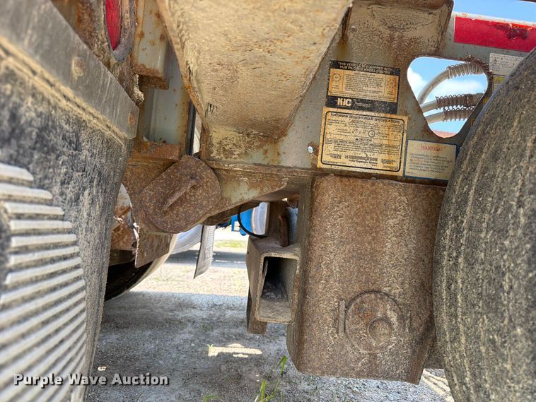image for item DV2054 2012 Trail King Industries TK110HDG-533 lowboy equipment trailer