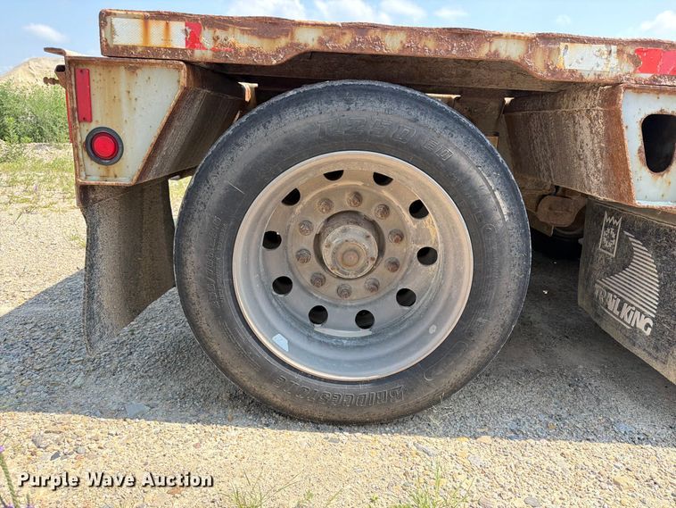 image for item DV2054 2012 Trail King Industries TK110HDG-533 lowboy equipment trailer