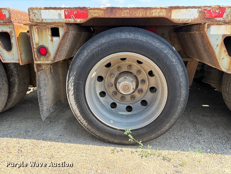 image for item DV2054 2012 Trail King Industries TK110HDG-533 lowboy equipment trailer