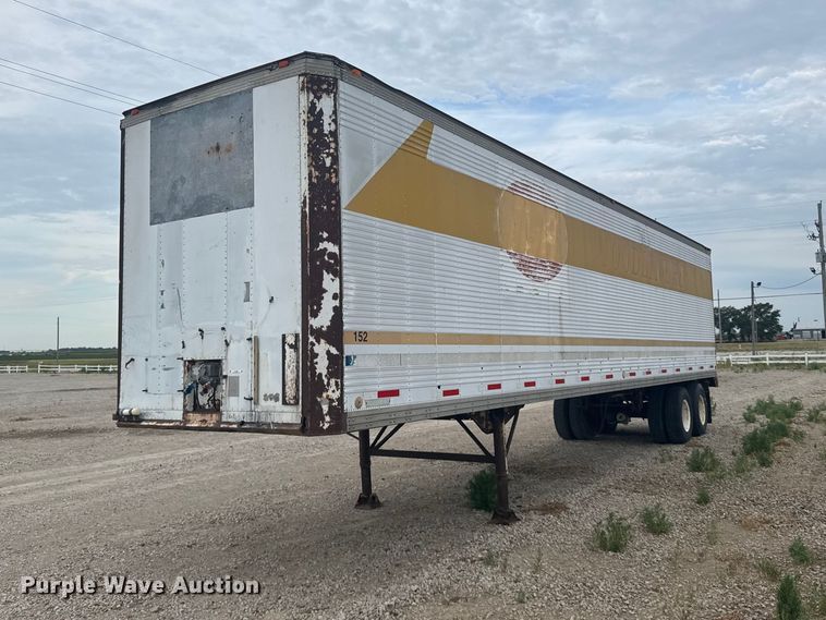 1977 Kentucky Trailers dry van trailer