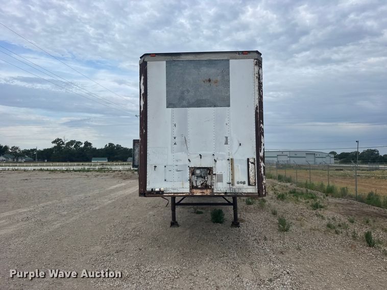 image for item DY3082 1977 Kentucky Trailers dry van trailer