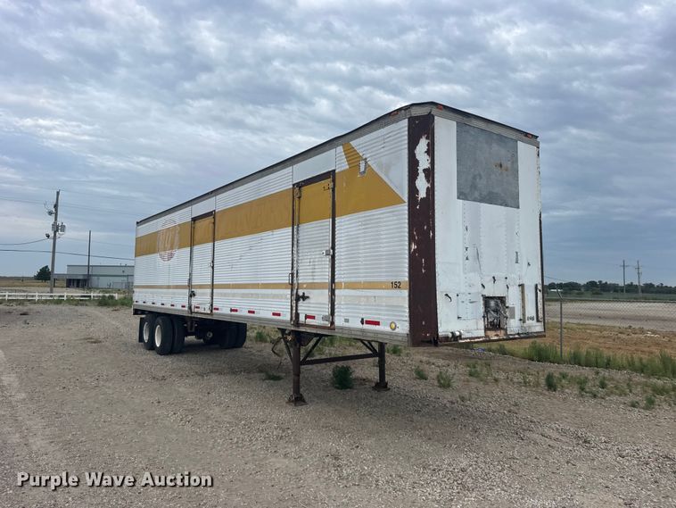 image for item DY3082 1977 Kentucky Trailers dry van trailer