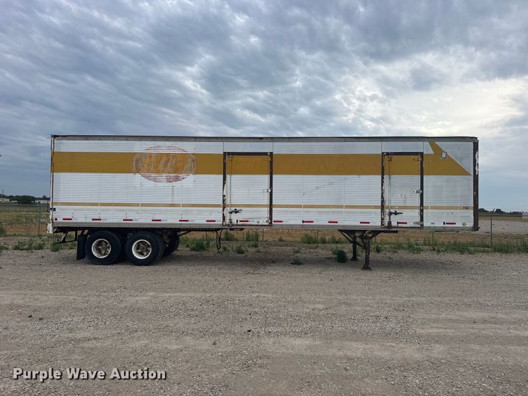 image for item DY3082 1977 Kentucky Trailers dry van trailer