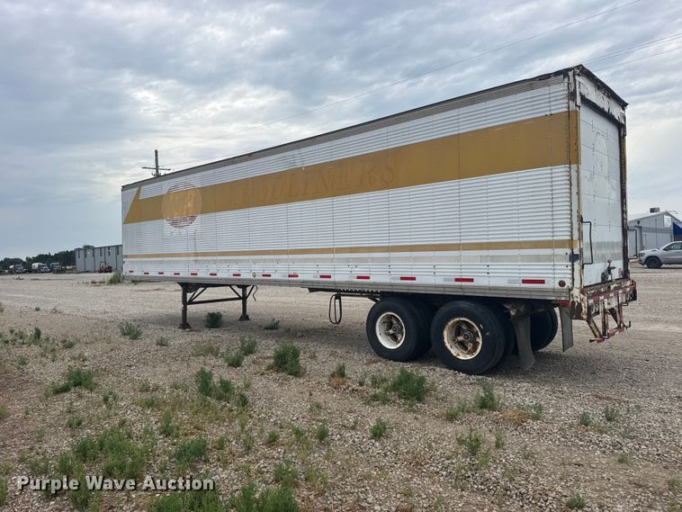 image for item DY3082 1977 Kentucky Trailers dry van trailer