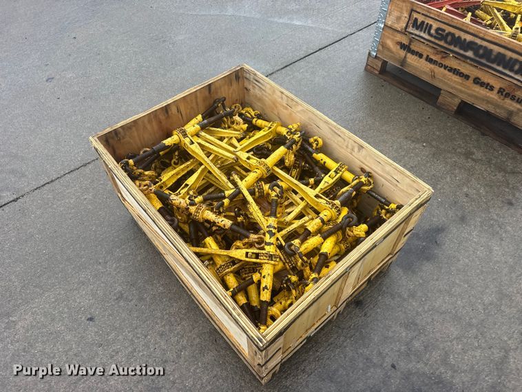 Approximately 50 ratcheting chain binders