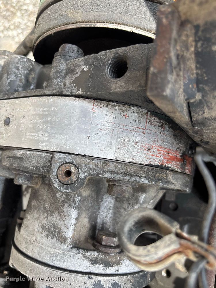 image for item DZ4543 Cummins N14 engine
