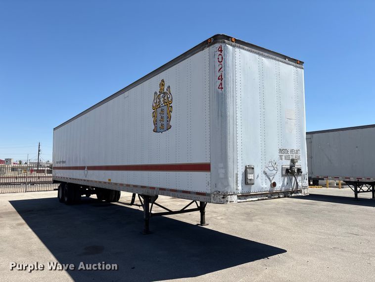 image for item EA0010 1995 Trailmobile dry van trailer