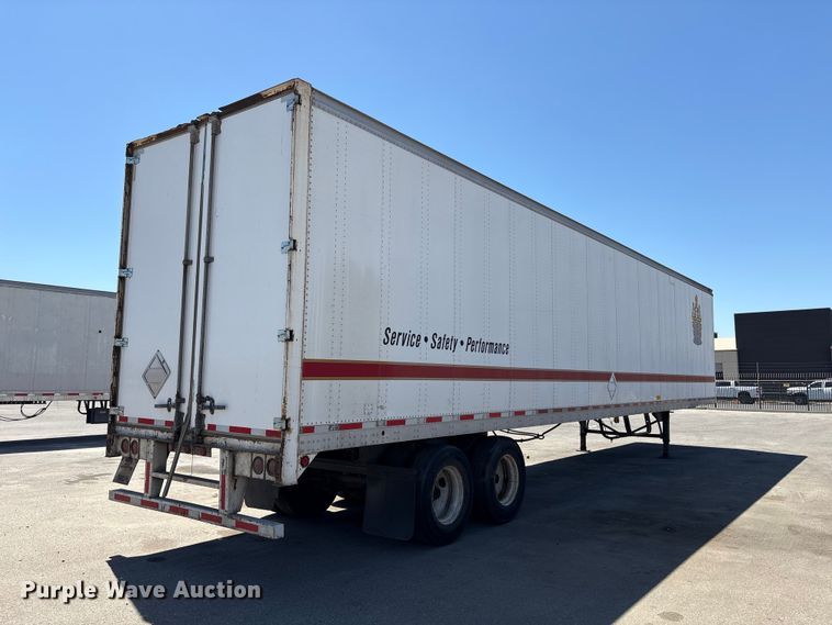 image for item EA0010 1995 Trailmobile dry van trailer