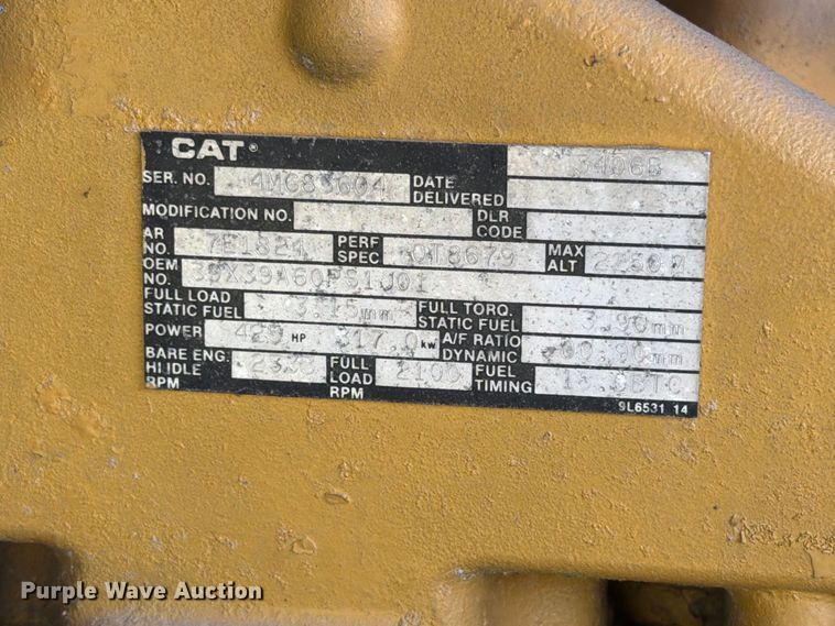 image for item EA0431 1990 Kenworth K 100E semi truck