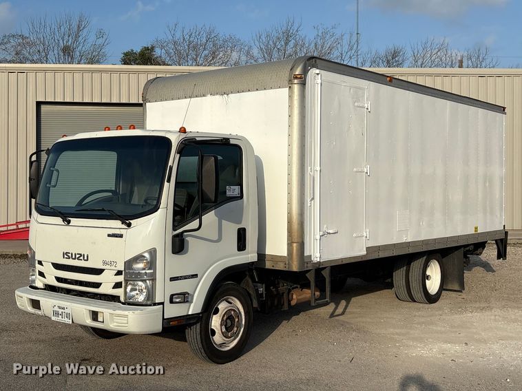 2019 Isuzu NPR box truck