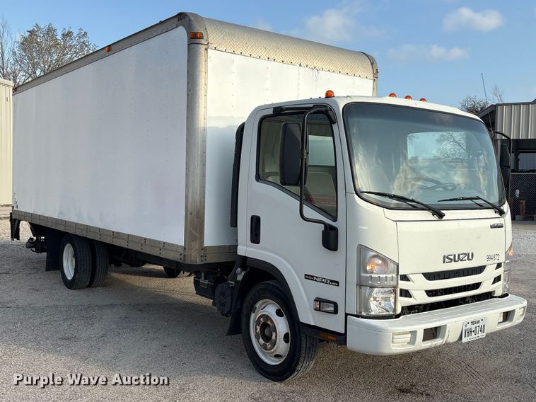 image for item EA7225 2019 Isuzu NPR box truck