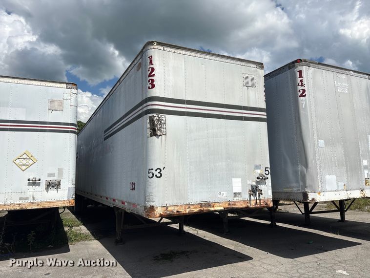 2000 Dorsey Trailers dry van trailer