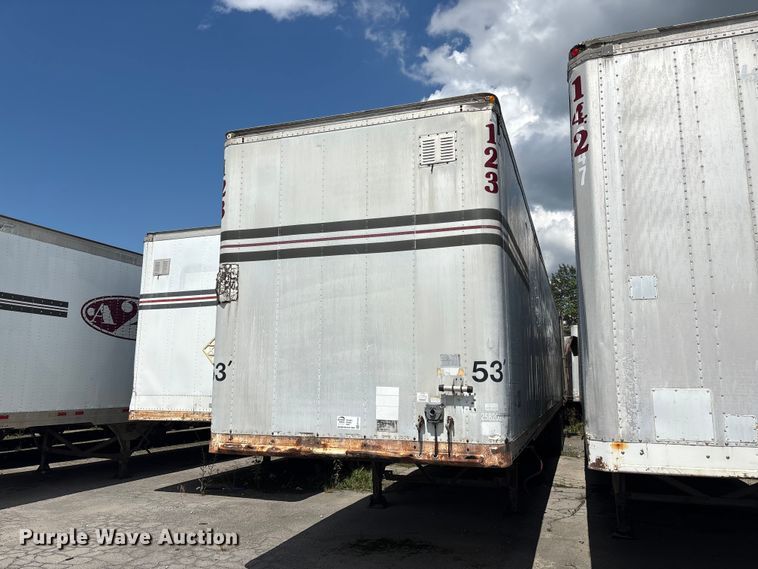 image for item EF1313 2000 Dorsey Trailers dry van trailer