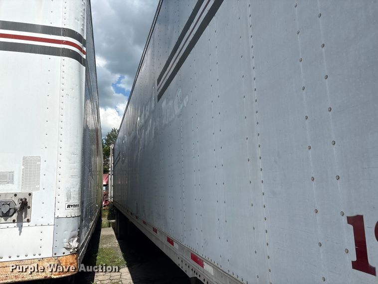 image for item EF1313 2000 Dorsey Trailers dry van trailer
