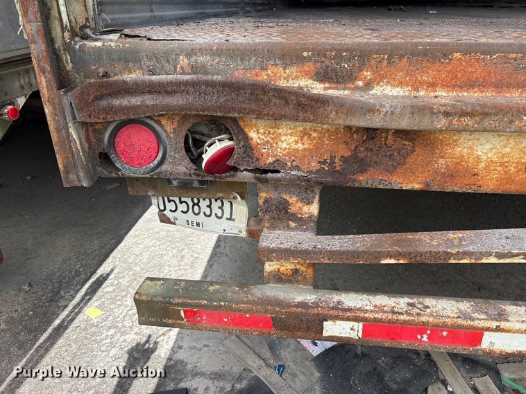 image for item EF1313 2000 Dorsey Trailers dry van trailer