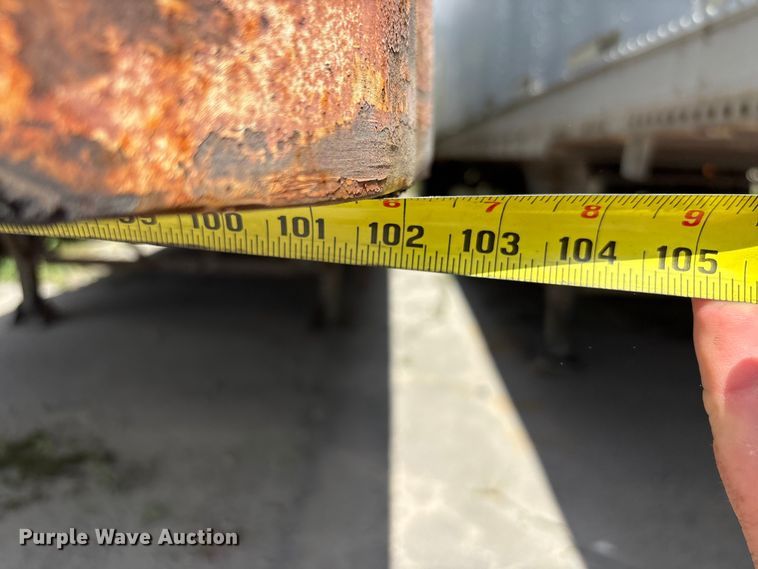 image for item EF1313 2000 Dorsey Trailers dry van trailer