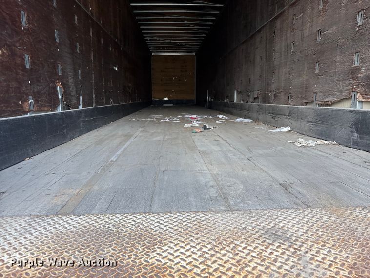 image for item EF1314 1999 Utility Trailer Manufacturer dry van trailer