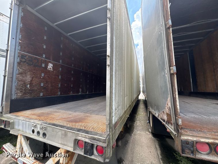 image for item EF1314 1999 Utility Trailer Manufacturer dry van trailer