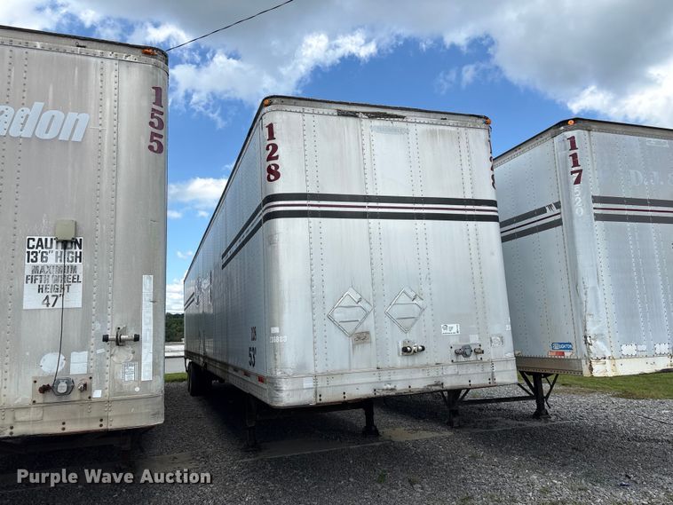 image for item EF1318 1999 Trailer Mobile dry van trailer