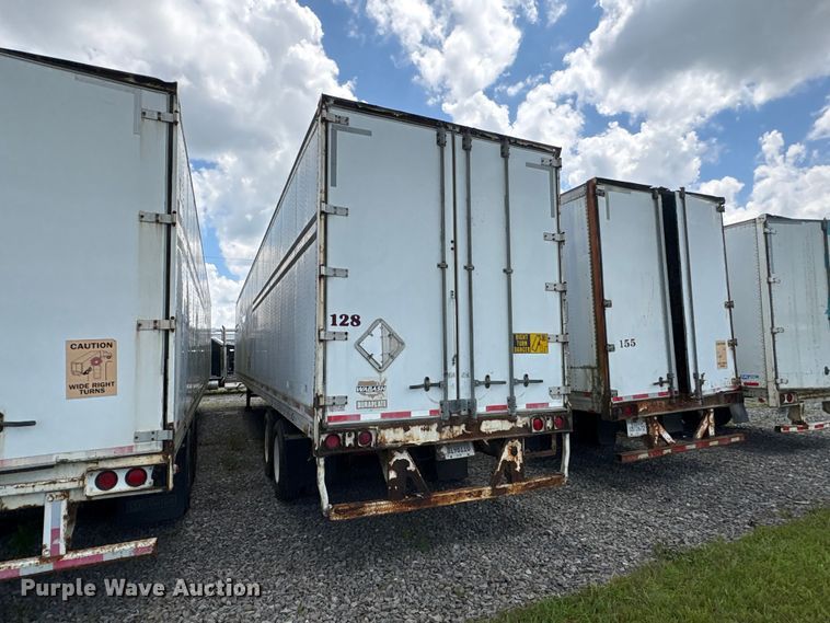 image for item EF1318 1999 Trailer Mobile dry van trailer