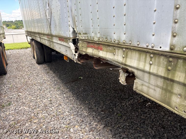 image for item EF1318 1999 Trailer Mobile dry van trailer