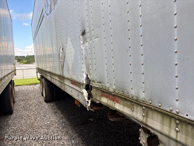 image for item EF1318 1999 Trailer Mobile dry van trailer