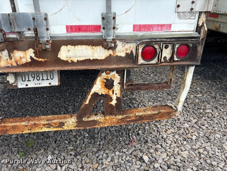 image for item EF1318 1999 Trailer Mobile dry van trailer