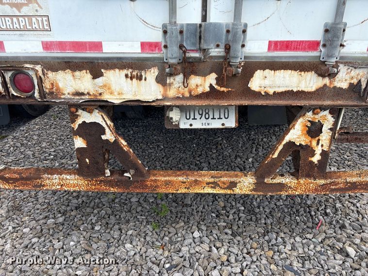 image for item EF1318 1999 Trailer Mobile dry van trailer