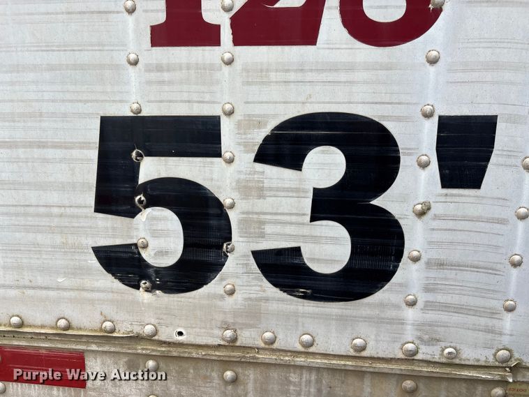 image for item EF1318 1999 Trailer Mobile dry van trailer