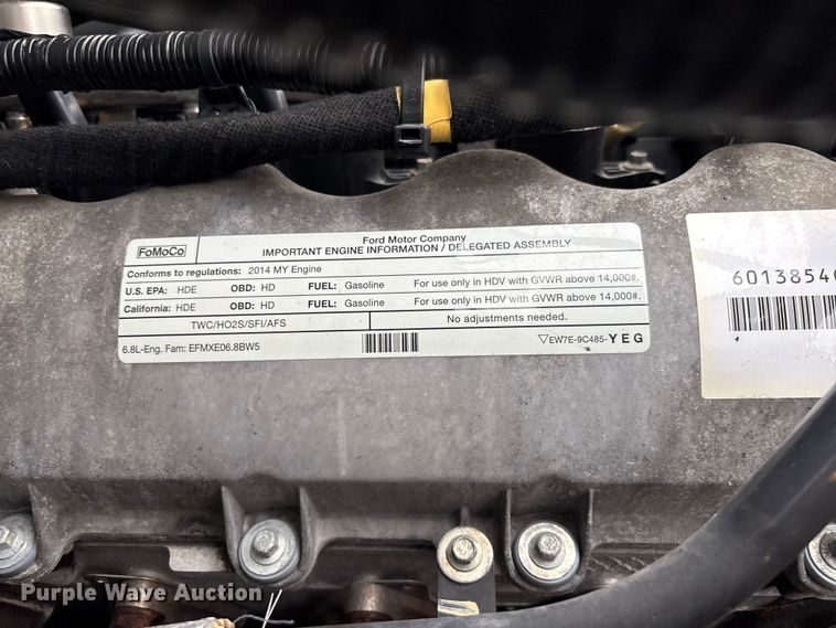 image for item EG9204 2015 Ford F650 Super Duty Ext. Cab flatbed truck